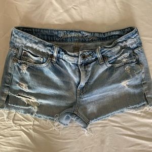 American Eagle Distressed denim Shorts
